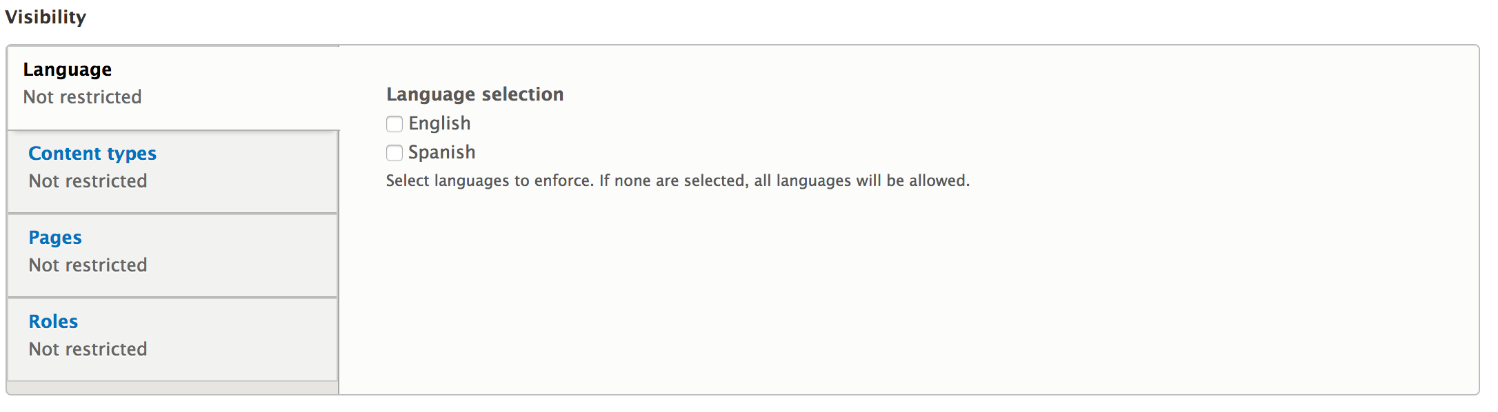 Block Language
