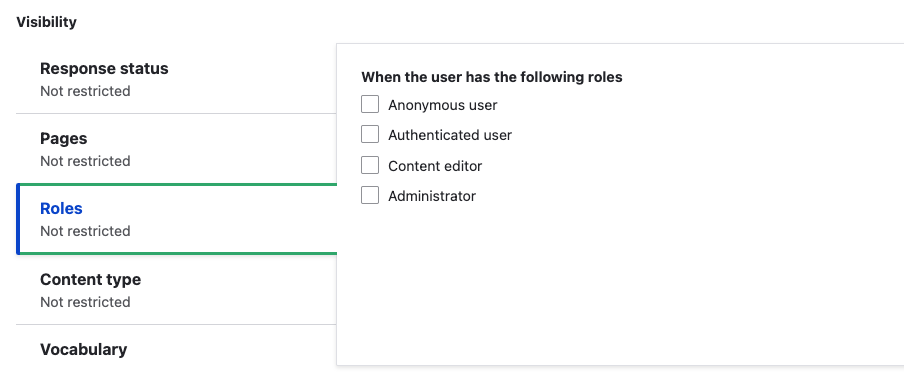 Block Roles Block Roles