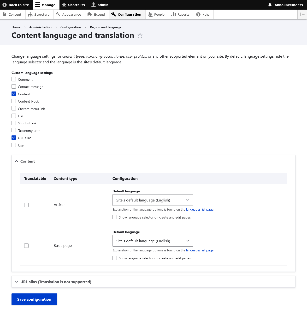Content Translation Content Translation