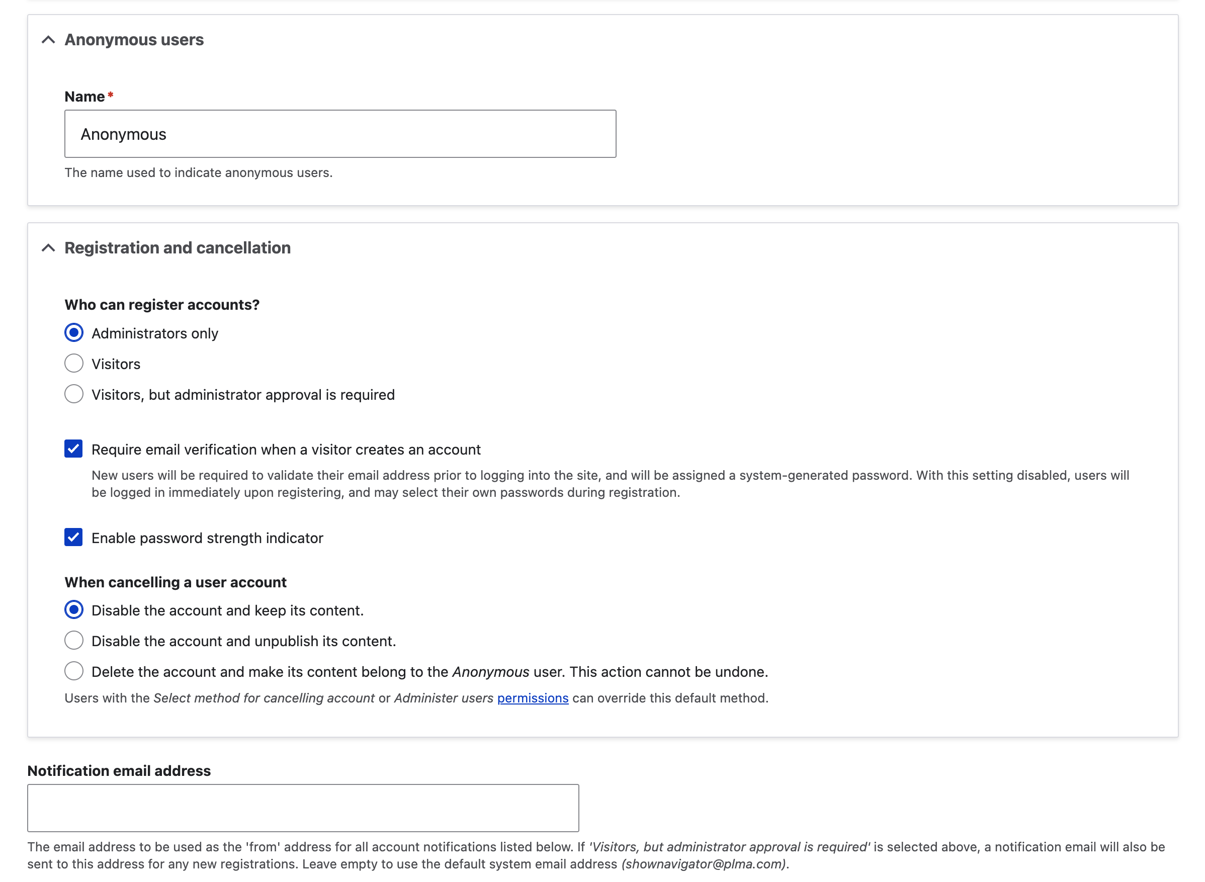 User Registration